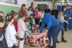 Wizyta w Szkole Podstawowej im. Lotników Polskich w Bezmiechowej