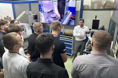 Studenci WBMiL na warsztatach edukacyjnych pod ptronatem firmy ZOLLER,