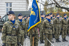 Wieniec od Politechniki Rzeszowskiej z okazji 101. rocznicy odzyskania przez Polskę niepodległości