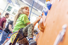 Zawody wspinaczkowe Clip’n’climb,